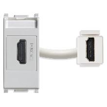 PLANA-PRESA HDMI SILVER - VIMAR 14346.SL - VIMAR 14346.SL - VIMAR 14346.SL product photo