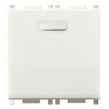 LAMPADA SEGNAPASSO 3W 230V DIFFUSORE BIANCO SERIE PLANA - VIMAR 14390 product photo