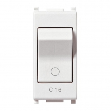 PLANA-INTERR.MT 1P C16 120-230V 1,5KA BIANCO - VIMAR 14404.16 - VIMAR 14404.16 product photo