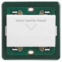 PLANA-INTERRUTTORE A BADGE 230V BIANCO - VIMAR 14466 - VIMAR 14466 product photo