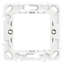 PLANA-SUPPORTO 2 MOD GRIFFE X SCAT.TONDA GRIGIO - VIMAR 14602.G - VIMAR 14602.G product photo