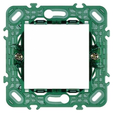 SUPPORTO VIMAR PLANA 2 MODULI PER SCATOLE TONDE SERIE PLANA - VIMAR 14602 product photo