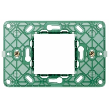 SUPPORTO 2 MODULI CENTRALI + VITI SERIE PLANA - VIMAR 14612 product photo