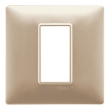 PLANA-PLACCA 1M TECNOPOLIIM.CHAMPAGNE OPACO - VIMAR 14641.22 - VIMAR 14641.22 product photo