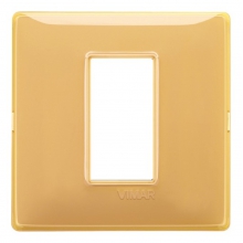 PLANA-PLACCA 1M TECNOPOL.REFLEX AMBRA - VIMAR 14641.43 - VIMAR 14641.43 product photo