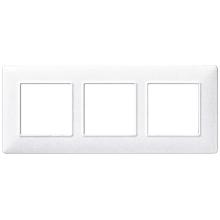 PLANA-PLACCA 6M (2+2+2) INT57 TECNOP.BIANCO - VIMAR 14646.01 product photo