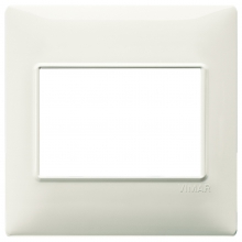 PLACCA 3 MODULI BS AVORIO - VIMAR 14648.02 product photo
