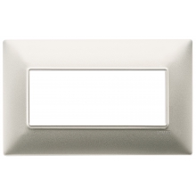 PLANA-PLACCA 5M BS TECNOPOLIMERO NICHEL OPACO - VIMAR 14649.21 product photo