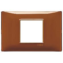 PLANA-PLACCA 2M.CENTR.TECNOP.REFLEX TABACCO - VIMAR 14652.49 - VIMAR 14652.49 product photo