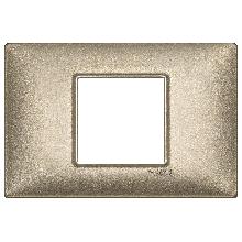 PLANA-PLACCA 2M.CENTR.METALLO BRONZO METALLIZZ - VIMAR 14652.70 - VIMAR 14652.70 product photo