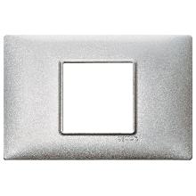 PLANA-PLACCA 2M.CENTR.METALLO ARGENTO METALL - VIMAR 14652.71 product photo