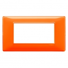 PLANA-PLACCA 4M TECNOPOL.REFLEX ARANCIO - VIMAR 14654.48 - VIMAR 14654.48 product photo