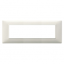 PLANA-PLACCA 7M TECNOPOL.BIANCO GRANITO - VIMAR 14657.06 - VIMAR 14657.06 product photo