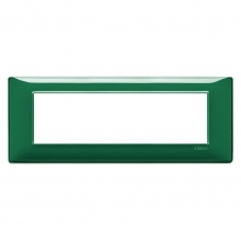 PLANA-PLACCA 7M TECNOPOL.REFLEX SMERALDO - VIMAR 14657.47 - VIMAR 14657.47 product photo