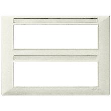 PLANA-PLACCA 14M (7+7) TECNOPOL.AVORIO - VIMAR 14690.02 product photo