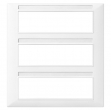 PLANA-PLACCA 21M (7+7+7) TECNOPOL.BIANCO - VIMAR 14691.01 - VIMAR 14691.01 product photo
