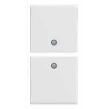 TASTI DUE MEZZI 1 MODULO NEUTRO BIANCO - VIMAR 14751 product photo