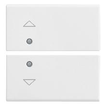 PLANA-DUE MEZZI TASTI 2M SIMBOLI FRECCE BIANCO - VIMAR 14752.2 - VIMAR 14752.2 - VIMAR 14752.2 product photo