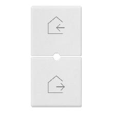 DUE MEZZI TASTI 1M SCENARI BIANCO - VIMAR 14755.6 - VIMAR 14755.6 product photo