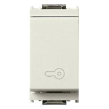 IDEA-PULSANTE 1P 10A NO SIMB.CHIAVE BIANCO - VIMAR 16080.P.B - VIMAR 16080.P.B product photo