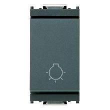 SERIE IDEA PULSANTE SIMBOLO LUCE COMANDO SERRANDE SUPPORTO INTERRUZIONE - VIMAR 16081 product photo