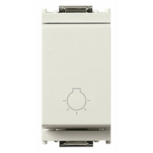 PULSANTE 1P NO 10A LUCE SERIE IDEA BIANCO - VIMAR 16081.B product photo