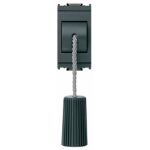 PULSANTE 1P NO 10A TIRANTE SERIE IDEA GRIGIO - VIMAR 16084 product photo