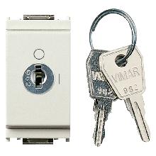 IDEA-INTERRUTTORE 2P.16A C/CHIAVE BIANCO - VIMAR 16165B - VIMAR 16165B product photo