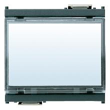 PULSANTE TARGHETTA 1P NO 10A 12-24V GRIGIO - VIMAR 16190 product photo