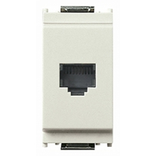 PRESA TELEFONICA RJ11 6/4 SERIE IDEA BIANCO - VIMAR 16335.B product photo