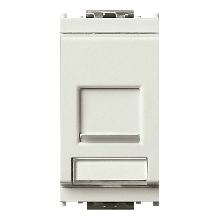 16358/8B - PRESA RJ45 NETSAFE CAT5E UTP BIANCO - VIMAR 16358.8.B product photo
