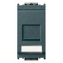 IDEA-ADATTATORE RJ45 AMP/AT&T GRIGIO - VIMAR 16358.C - VIMAR 16358.C product photo