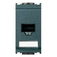 IDEA-PRESA RJ45 NETSAFE CAT.5E UTP GRIGIO - VIMAR 16359.11 - VIMAR 16359.11 product photo