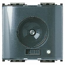 TORCIA + PRESA RICARICA 230V GRIGIO - VIMAR 16450 product photo