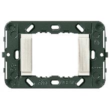 IDEA-SUPPORTO 2MD X SCATOLA QUADRATA BIANCO - VIMAR 16722.B product photo