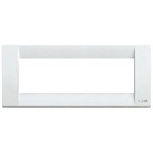 IDEA-PLACCA 6P.METAL BIANCO - VIMAR 16736.01 - VIMAR 16736.01 product photo