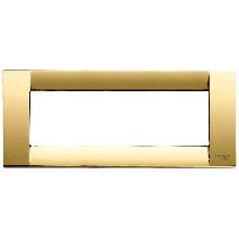 PLACCA CLASSICA 6M ORO LUCIDO - VIMAR 16736.32 product photo