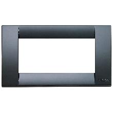 Placca Classica 4 Moduli Vimar Idea Grigio Grafite - VIMAR 16744.15 product photo