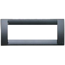 IDEA-PLACCA 6M TECNOPOL.GRIGIO GRAFITE - VIMAR 16746.15 - VIMAR 16746.15 product photo