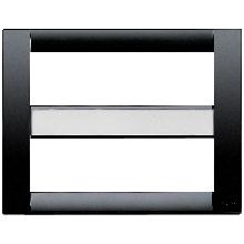 IDEA-PLACCA 12M(6+6) TECNOPOL.NERO - VIMAR 16748.16 - VIMAR 16748.16 product photo