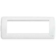 IDEA RONDO'-PLACCA 6M METAL BIANCO - VIMAR 16756.01 - VIMAR 16756.01 product photo