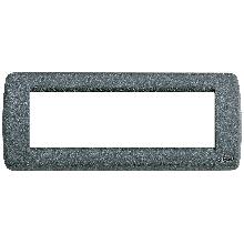 IDEA RONDO'-PLACCA 6M METAL ARDESIA - VIMAR 16756.46 - VIMAR 16756.46 product photo