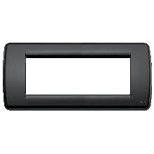 IDEA RONDO'- PLACCA 5M TECNOPOL.NERO - VIMAR 16765.16 - VIMAR 16765.16 product photo