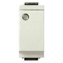 IDEA-INTERR.1P 16A LUMINOSO MOD.RIDOTTO BIANCO - VIMAR 17001.L.B - VIMAR 17001.L.B product photo