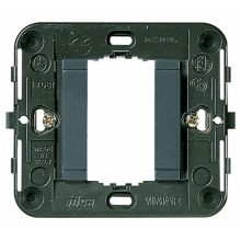 SUPPORTO LISCIO 1 MODULO +GRIFFE GRIGIO IDEA MODULO STRETTO - VIMAR 17080 product photo