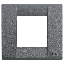 IDEA CLASS-PLACCA 1/2M RID.METAL ARDESIA - VIMAR 17092.46 - VIMAR 17092.46 - VIMAR 17092.46 product photo