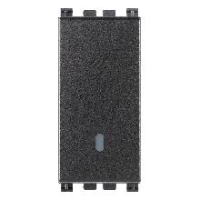 INTERRUTTORE 1P 10AX GRIGIO - VIMAR 19000 - VIMAR 19000 product photo