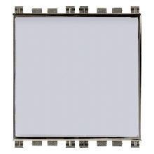 ARKE'-PULSANTE TARGHETTA 1P NO 10A METAL - VIMAR 19050.M - VIMAR 19050.M - VIMAR 19050.M product photo