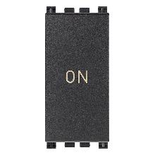 ARKE'-PULSANTE 1P NO+NC 10A SIMB.ON GRIGIO - VIMAR 19056.34 - VIMAR 19056.34 - VIMAR 19056.34 product photo