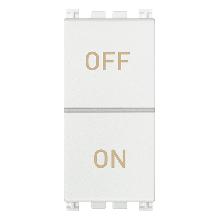 DUE PULSANTI INDIPENDENTI NO+NC 10A BIANCO - VIMAR 19058.B - VIMAR 19058.B product photo